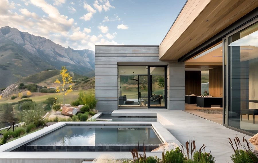 Pierre Naturelle pour Chalet de Luxe en Savoie : Marbre, Travertin, Granit — Comment Choisir ?